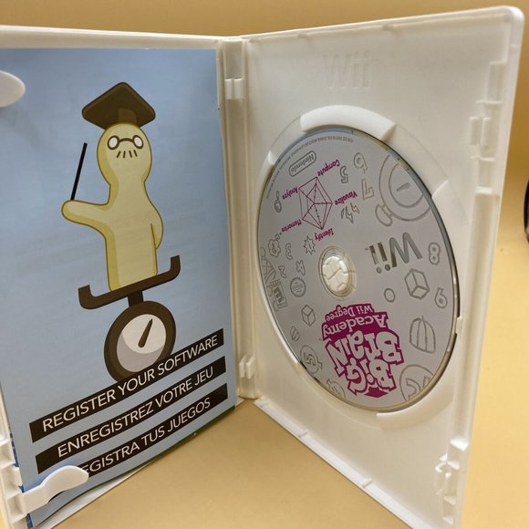 Big Brain Academy: Wii Degree (Nintendo Wii, 2007) - Complete w/ Manual. - Picture 2 of 4